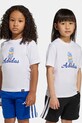 adidas tricou de bumbac pentru copii print alb KA0543