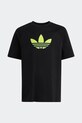 adidas Originals t-shirt bawełniany dziecięcy KC9541 czarny SS26