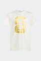 adidas Performance tricou de bumbac pentru copii FIFA KB3706 alb SS26