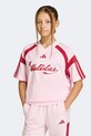 adidas t-shirt dziecięcy różowy KH3804