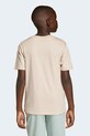 Chłopiec adidas t-shirt bawełniany dziecięcy KD6045 beżowy