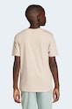 Chłopiec adidas t-shirt bawełniany dziecięcy KD6045 beżowy