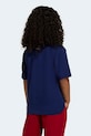 adidas t-shirt dziecięcy Marvel JZ7667 granatowy