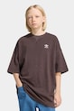 adidas Originals tricou de bumbac pentru copii uni burgundia KE3724