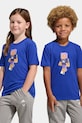 Detské tričko adidas okrúhly modrá KA0249
