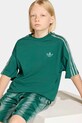 adidas Originals t-shirt in cotone per bambini KE2704 verde