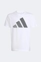 adidas tričko dětské bavlněné KD6048 bílá SS26