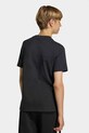 Chłopiec adidas t-shirt bawełniany dziecięcy KC4641 czarny