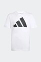 adidas t-shirt dziecięcy KB6806 biały SS26