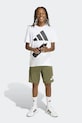 adidas t-shirt dziecięcy biały KB6806