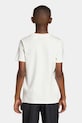 adidas t-shirt bawełniany dziecięcy KE1347 biały