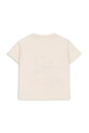 Konges Sløjd t-shirt bawełniany dziecięcy FAMO TEE GOTS KS104807.PPY2 beżowy SS26