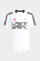 adidas Performance тениска за деца Lamine Yamal KD6433 бял SS26