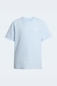 adidas Originals tricou pentru copii de bumbac KD5529 albastru SS26