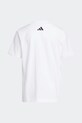 adidas Originals T-shirt basic dziecięcy bawełniany KR0018 biały SS26