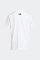 adidas Originals T-shirt basic dziecięcy bawełniany KR0018 biały SS26