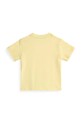 Polo Ralph Lauren t-shirt bawełniany niemowlęcy 320832904509 żółty SS26