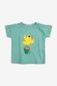 Bobo Choses baba pamut póló Flying Oranges 126AB014 türkiz SS26