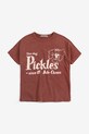 Bobo Choses t-shirt bawełniany dziecięcy Pickles The Dog 126AC005 brązowy SS26