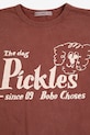 Fiú Bobo Choses gyerek pamut póló Pickles The Dog 126AC005 barna