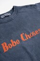 Chłopiec Bobo Choses t-shirt bawełniany dziecięcy 126AC014 granatowy