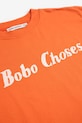 Fiú Bobo Choses gyerek pamut póló 126AC016 narancssárga