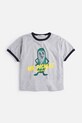 Bobo Choses t-shirt bawełniany dziecięcy Mr Pickles 126AC018 szary SS26