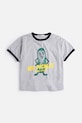 Bobo Choses gyerek pamut póló Mr Pickles 126AC018 szürke SS26