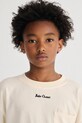 Bobo Choses t-shirt bawełniany dziecięcy Rapid Radish 126AC019 beżowy