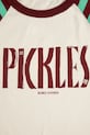 Chłopiec Bobo Choses t-shirt bawełniany dziecięcy Spicy Pickles 126AC021 beżowy