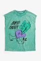 Bobo Choses t-shirt bawełniany dziecięcy Rapid Radish 126AC026 zielony SS26