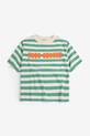Bobo Choses t-shirt bawełniany dziecięcy Bobo Choses Modern 126AC136 zielony SS26