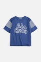 Bobo Choses t-shirt bawełniany dziecięcy Bobo Choses By Hand 126AC138 niebieski SS26