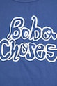 Chłopiec Bobo Choses t-shirt bawełniany dziecięcy Bobo Choses By Hand 126AC138 niebieski