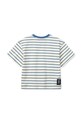 Παιδικό βαμβακερό μπλουζάκι Liewood Tyler Stripe SS T-shirt LW20725.PPY2 λευκό SS26