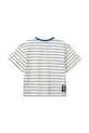 Παιδικό βαμβακερό μπλουζάκι Liewood Tyler Stripe SS T-shirt LW20725.PPY2 λευκό SS26