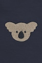Donsje t-shirt bawełniany niemowlęcy Jarne T-shirt Koala granatowy 4081802.80.92