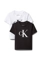 Calvin Klein Jeans T-shirt βρεφικό βαμβακερό 2-pack λευκό LVCKSJI17B.PPY2