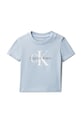 Calvin Klein Jeans kratka majica za dojenčke z bombažem modra LVCKSJA47B.PPY2