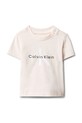 Calvin Klein Jeans t-shirt βρεφικό με βαμβάκι πορτοκαλί LVCKSJA47B.PPY2