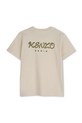 Detské bavlnené tričko Kenzo Kids K61700.162 béžová SS26