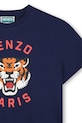 Fiú Kenzo Kids gyerek pamut póló K61676.86.108 kék