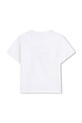 Kenzo Kids gyerek pamut póló K61676.114.150 fehér SS26