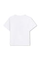 Kenzo Kids gyerek pamut póló K61676.114.150 fehér SS26