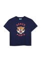 Дитяча бавовняна футболка Kenzo Kids бавовна блакитний K61676.114.150
