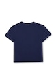 Παιδικό βαμβακερό μπλουζάκι Kenzo Kids K61676.114.150 μπλε SS26