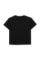 Kenzo Kids t-shirt bawełniany dziecięcy K61681.86.108 czarny SS26