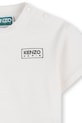 Chlapec Detské bavlnené tričko Kenzo Kids K61724.86.102 biela