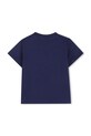 Μωρό βαμβακερό μπλουζάκι Kenzo Kids K61718.71.81 σκούρο μπλε SS26