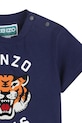 Κοριτσίστικα Μωρό βαμβακερό μπλουζάκι Kenzo Kids K61718.71.81 σκούρο μπλε